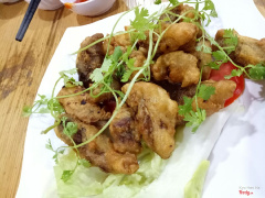 mực tẩm bột chiên