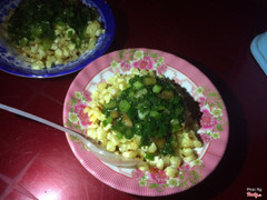 Bắp nướng mỡ hành