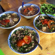 bún ốc sườn