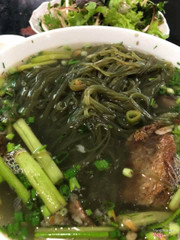 Bún chùm ngây chả tôm