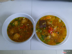 Bánh canh 40k thêm chả