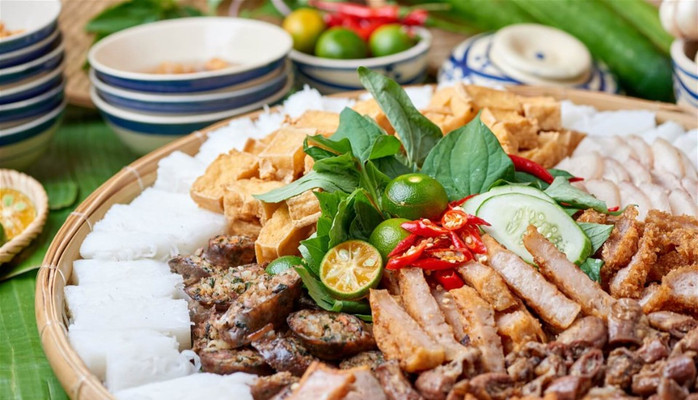 Bún Đậu Mắm Tôm - Bún Đậu Chả Bò - Nguyễn Trãi