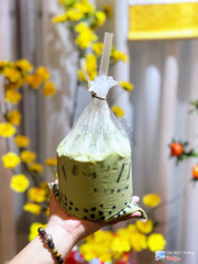 Trà sữa bịch matcha