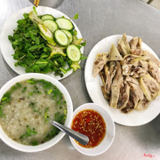 Vịt luộc + cháo