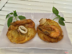 Bánh crep hải sản