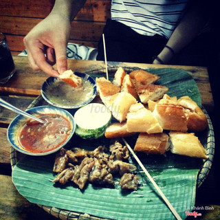 bánh mì nướng lạng sơn