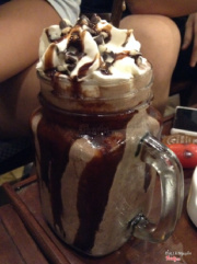 choco banana milkshake