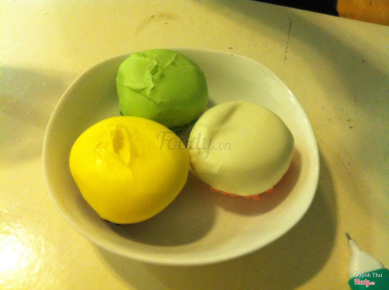 Bánh bao kim sa - matcha - không nhớ tên