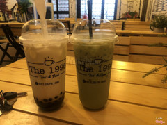 Dạo gần đây matcha latte pha hơi ngọt 