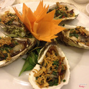 Hàu sữa nướng mỡ hành