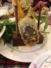 Cá tai tươjng chiên xù