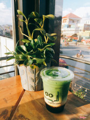 Matcha trân châu Đường đen