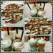 Thức uống+bánh đặc biệt của quán