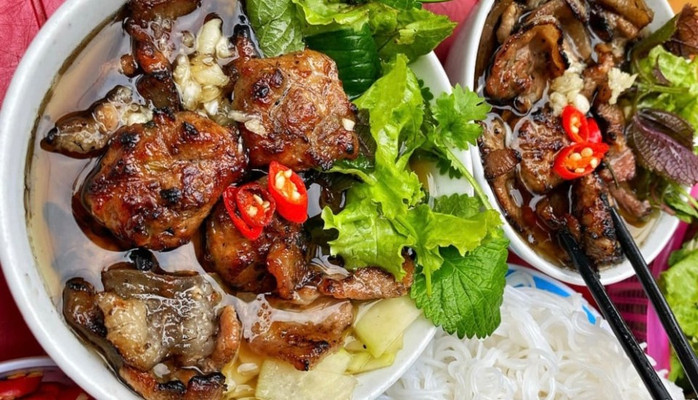 Chef Long - Bún Đậu, Bún Chả & Bún Trộn Thịt Nướng Than Hoa - Cầu Diễn