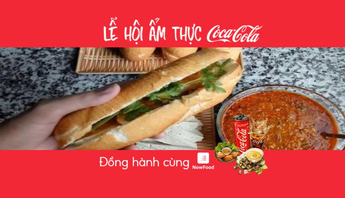 FoodFest - Bánh Mì & Nước Ép Phú Ông - Nguyên Hồng - NowFood x Coca