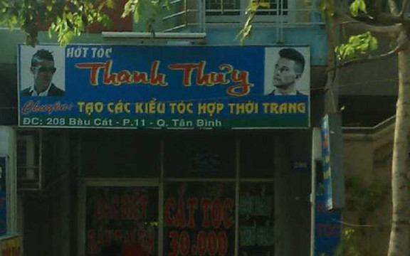 Hớt Tóc Thanh Thủy - Bàu Cát