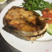 Cá bóp nướng 160k