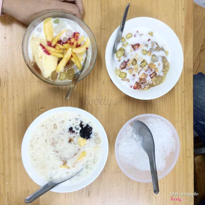 Caramen mít, xuka, chè bưởi