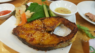 cá bớp nướng muối ớt