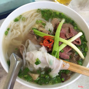 Phở tái - chín