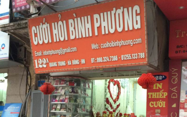 Bình Phương - Dịch Vụ Cưới Hỏi