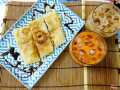 Bánh chuối chiên kiểu Thái ~ Trà sữa HK ~ Trà sữa Thái 