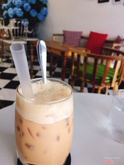 trà sữa cô Ba + thạch 