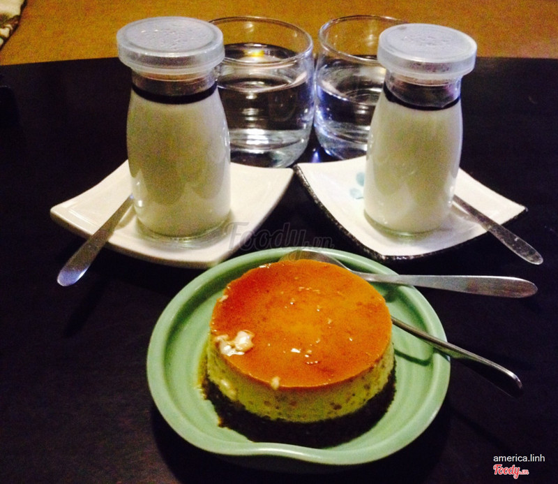 bánh Flan, yogourt