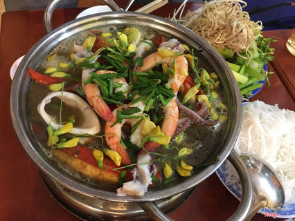 lẩu mắm 2 người 140k