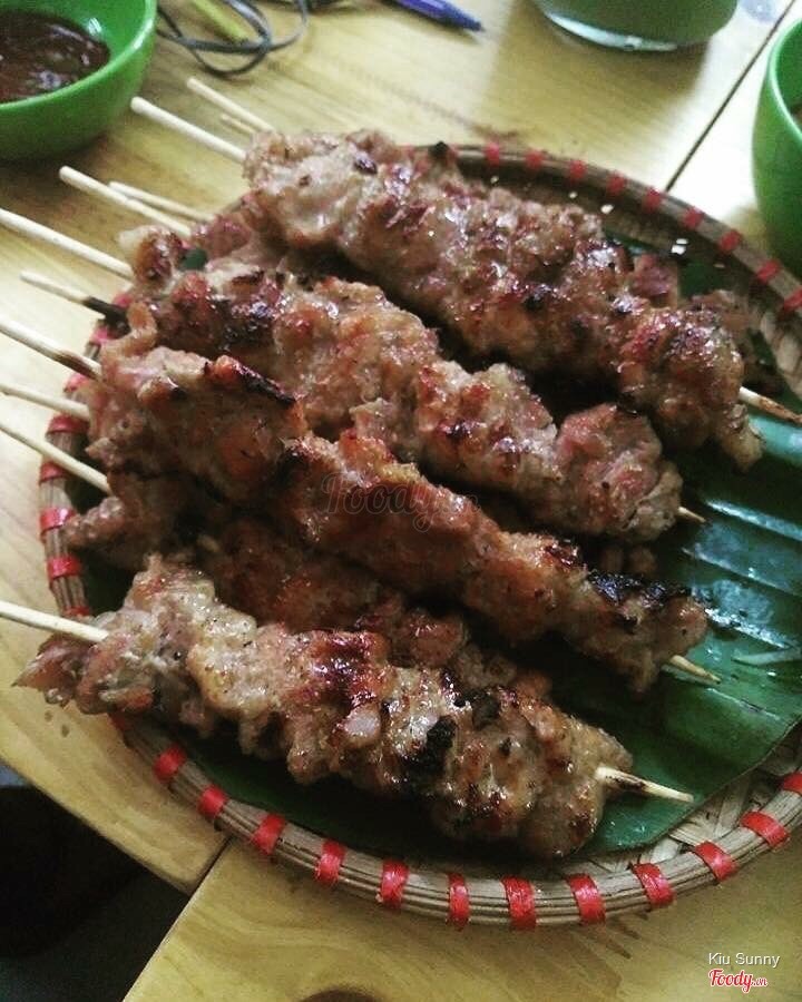 thịt xiên nướng