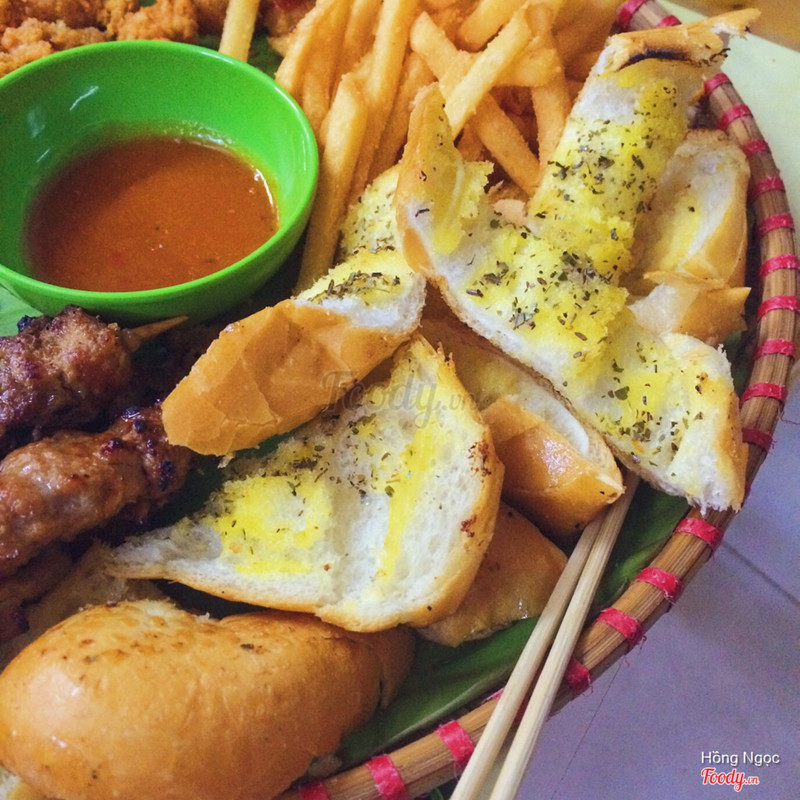 bánh mỳ bơ tỏi