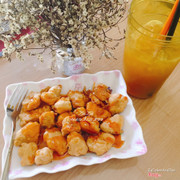 Gà sốt cay phomai