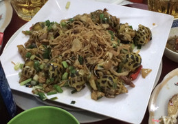 ốc hương xào tỏi