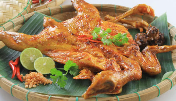Gà Nướng Muối Riềng - Phan Huy Ích