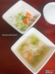 Chè long nhãn + sương sa hạt lựu