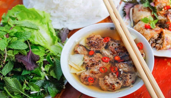 Bún Chả & Nem Hải Sản Mẹ Tôm - Cầu Giấy