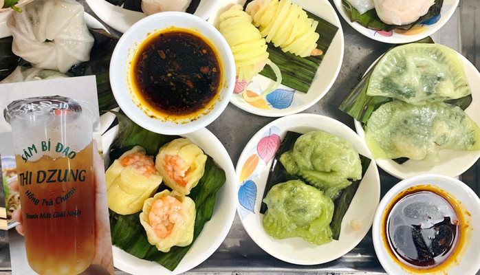 Sâm Bí Đao - Hồng Trà Chanh & Dimsum Thi Dzung - Cách Mạng Tháng 8