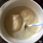 Bánh flan sầu riêng