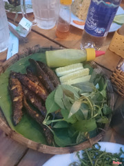 cá trạch chiên giòn 