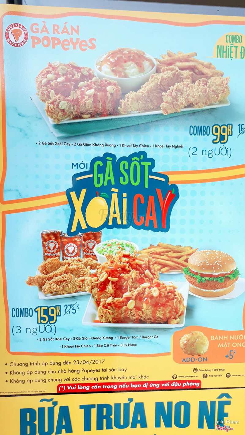 Còn đây là chương trình khuyến mãi cho món mới nè