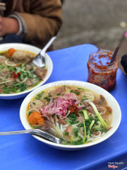 Bún bò đầy đủ không móng không tiết