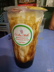 Sữa tươi trân châu đường đen 18k