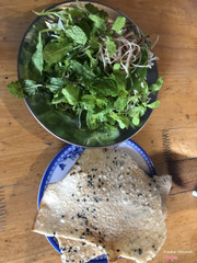 Rau bánh tráng gạo