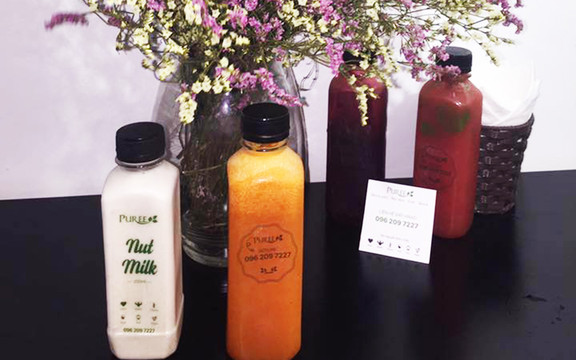 PUREE - Detox Juice, Nut Milk & Snack