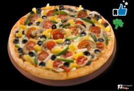 VEGGIE MANIA-PIZZA RAU CỦ (D&#217;NG CHAY ĐƯỢC)