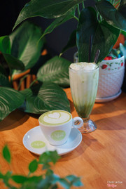 Matcha nóng và matcha đá