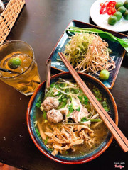 Bún ngan mọc siêu ngon