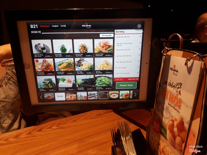 Menu các món phụ để ăn kèm