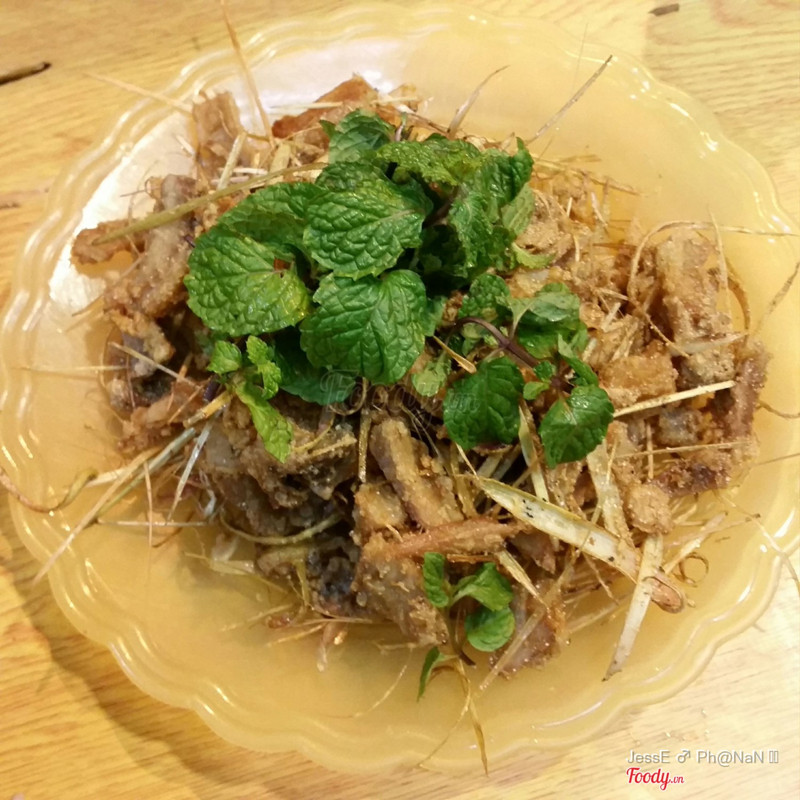 Ếch rang muối 150k