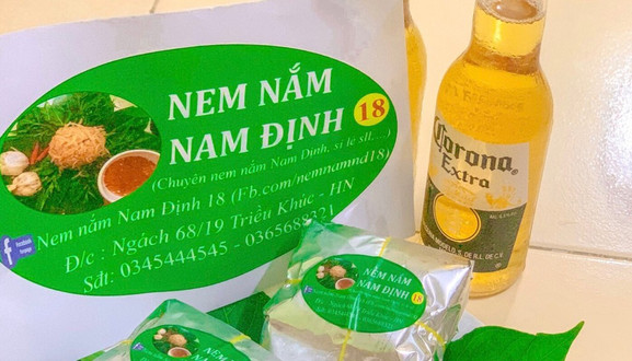 NEM NẮM NAM ĐỊNH 18 - Nem Nắm & Nem Thính - Triều Khúc